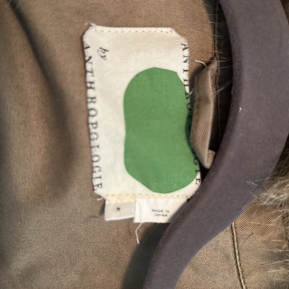 Anthropologie jacket with fur - Picture 3 of 9